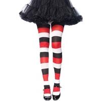 fancy dress leg avenue darling doll opaque striped tights