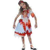 fancy dress child halloween zombie country girl costume