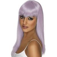 Fancy Dress - Glamourama Wig (Lilac)