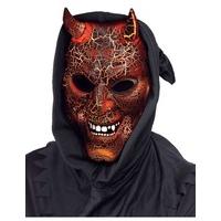 fancy dress smoldering fx devil mask