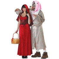 Fancy Dress - Little Red Riding Hood & the Big Bad Wolf Costumes