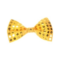Fancy Dress - Gold Bow Tie (Sequin)