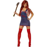 Fancy Dress - Womens Seed of Chucky Halloween Costume