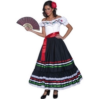 Fancy Dress - Traditional Mexican Woman Costume