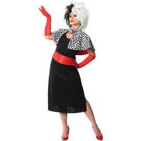 Fancy Dress - Disney Cruella De Vil Costume