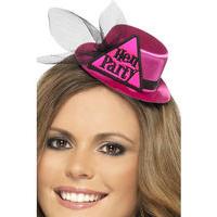 Fancy Dress - Hen Party Mini Top Hat