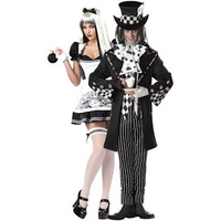 Fancy Dress - Dark Alice & Mad Hatter Combination