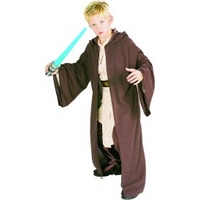 Fancy Dress - Child Deluxe Jedi Robe