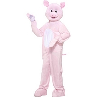 fancy dress pig costume deluxe