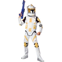 fancy dress child clone wars clone trooper commander cody