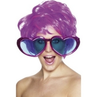 Fancy Dress - Heart Glasses (Jumbo)