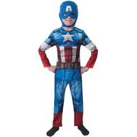 Fancy Dress - Child Avengers Assemble Captain America Costume