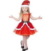 fancy dress child miss santa costume