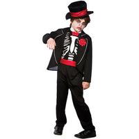 Fancy Dress - Child Day Of The Dead Zombie Costume