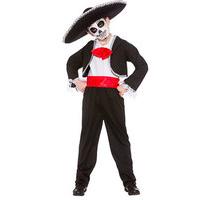 fancy dress child day of the dead costume