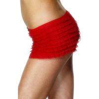 Fancy Dress - Ruffle Lace Panties RED