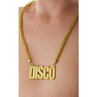 fancy dress disco necklace