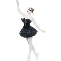 fancy dress gothic dark swan ballerina fancy dress costume