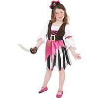 Fancy Dress - Child Pink Pirate Girl Costume
