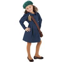 fancy dress child world war ii evacuee girl costume
