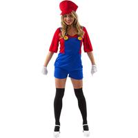 Fancy Dress - Female Super Plumber Costume