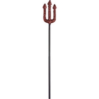 fancy dress pvc glitter devil trident