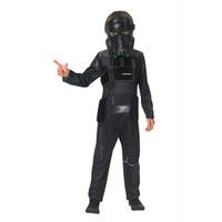 fancy dress child death trooper deluxe age 9 costume