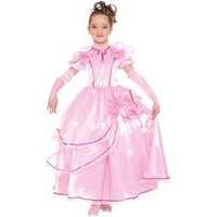 fancy dress child flower pink princess costume