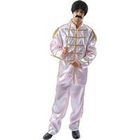 fancy dress lonely hearts band costume pink