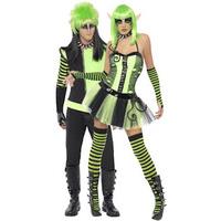 Fancy Dress - Punk Elves Couples Costumes