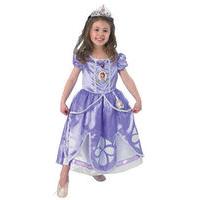 Fancy Dress - Child Disney Sofia Deluxe Costume