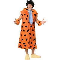 Fancy Dress - Fred Flintstone Costume (Plus Size)
