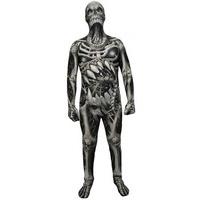 Fancy Dress - Kids Skull and Bones Morphsuit