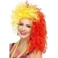 Fancy Dress - 80\'s Fun Girl Crimp Wig