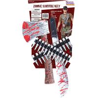 fancy dress zombie hunter kit