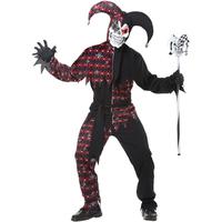 fancy dress sinister jester costume