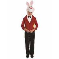 fancy dress child white rabbit costume