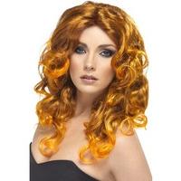 Fancy Dress - Glamour Wig (Light Auburn)