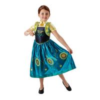 Fancy Dress - Disney Child Frozen Fever Anna Costume