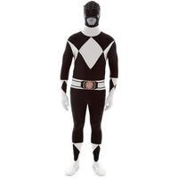 Fancy Dress - Black Power Ranger Morphsuit