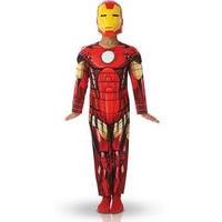 fancy dress child avengers assemble deluxe iron man costume