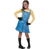 fancy dress child girls minion costume