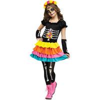 Fancy Dress - Child Day Of The Dead Costume