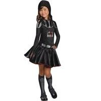 Fancy Dress - Child Girls Star Wars Darth Vader Costume