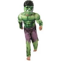 fancy dress child avengers deluxe hulk costume