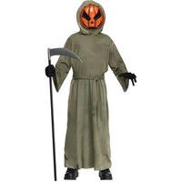 fancy dress child pumpkin ghoul costume