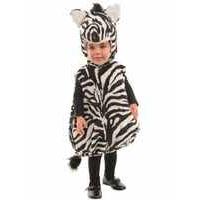 Fancy Dress - Plush Toddler Zebra Costume