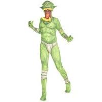 Fancy Dress - Kids Orc Jaw Dropper Green Morphsuit