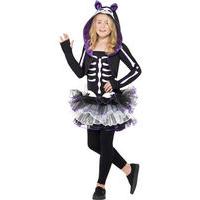 Fancy Dress - Child Skeleton Cat Costume