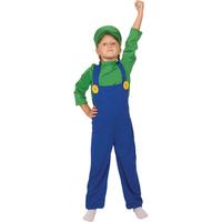 Fancy Dress - Child Super Plumber\'s Mate Costume